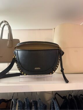 Isabel Marant SKANO BAG IN GRAINED LEATHER